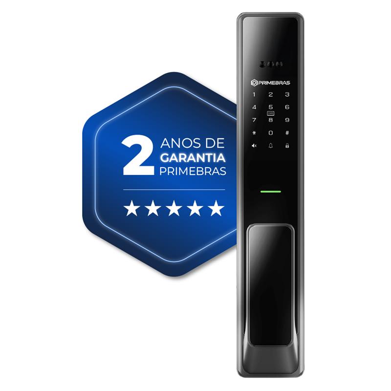 ①日向里　ＦＲＢ Fechadura Digital Zurich Primebras - Reconhecimento Facial